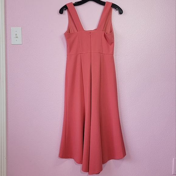 Donna Morgan Women's Square Neck Sleeveless Crepe Dress/ 0. - Picture 5 of 12